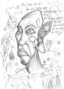 "He knew that his time was coming once he swallowed that penny..... But he then realized that his life is worth far more than one cent."